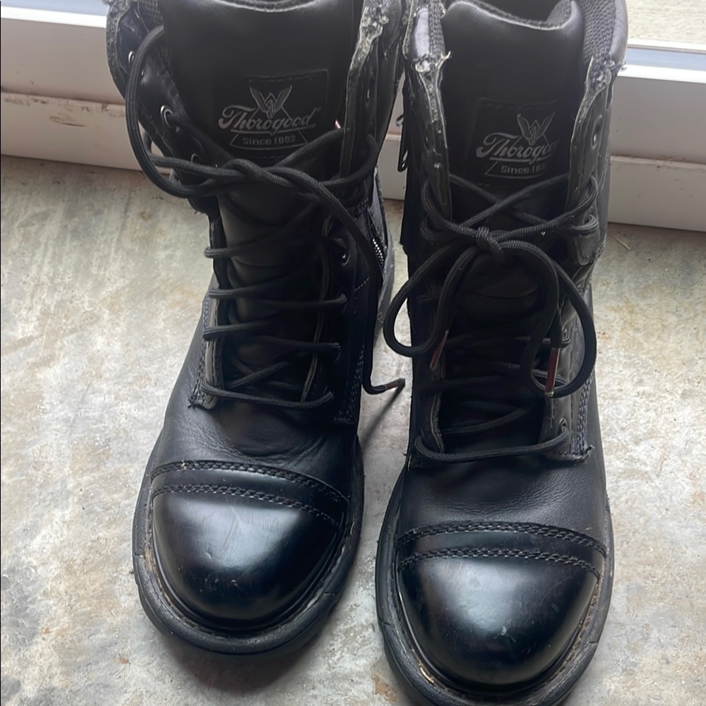Thorogood Black Leather Boots